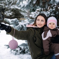 Sacoche porte-sucette en silicone, pochette portable pour housse de sucette, sacoche suspendue pour poussette en silicone Sac de rangement pour sucette pour bébé