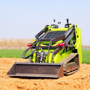 Industrial Factory Direct Sale Compact Hydraulic Skid Steer <b>Stand</b> Agricultural Mini Earth-moving Machinery New Crawler Durable - Product Image 2