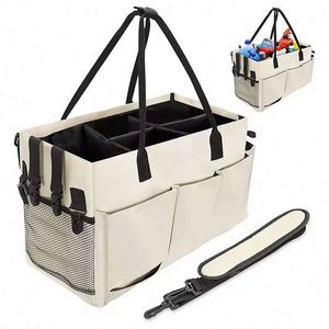 Échantillon Gratuit Grand Panier de Rangement Portable pour Voiture avec Poignée - Product Image 1