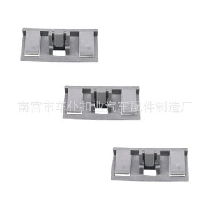 คลิปล็อคแบบเรียบ Smooth Sailing Auto Fastener รุ่น D795 ขนาด 51.4 มม. x 22.6 มม. พร้อมแถบซีลสำหรับยึดฝากระเป๋าเดินทาง - Product Image 2