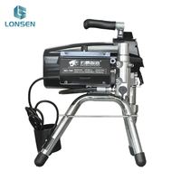 Pulvérisateur de mastic électrique sans balais portable 795 2500W 220V avec pompe et moteur, portée de 10m, trémie de 10L