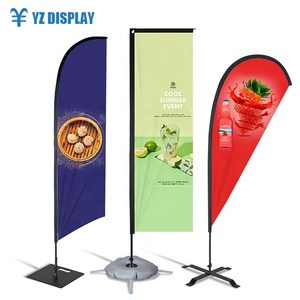 Bay Packers Bãi Biển Cờ Bay Màu Xanh Lá Cây Polyester In Kỹ Thuật Số Loại Dao/Loại Giọt Nước/Loại Hình Chữ Nhật 4 Màu Yz Hiển Thị - Product Image 3