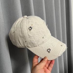 Gorra de Béisbol Casual de Moda Coreana con Pedrería Personalizada, Gorra Versátil para la Calle - Product Image 4