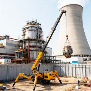 מנוף עכביש גג הידראולי מיני 5 טון R עמיד ובעל ביצועים לאורך זמן - Product Image 1