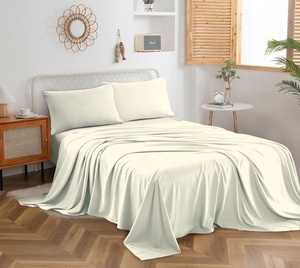 Set di <span class=keywords><strong>Lenzuola</strong></span> di Qualità Alberghiera 200TC con Angoli Profondi e Elastico Rinforzato a 360°, Direttamente dalla Fabbrica <span class=keywords><strong>per</strong></span> Cliniche e Strutture Ricettive - Product Image 1