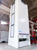 Sistema de Elevación Vertical Industrial (VLM) que Ahorra Espacio con Control WMS, Capacidad de 1000 kg, Construcción Metálica con Recubrimiento en Polvo