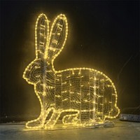Luces Navideñas LED Personalizadas de 220V para Exteriores con Motivo Festivo, Letrero Luminoso 2D IP65 para Decoración de Paisajes y Bodas