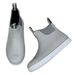 Bottes <span class=keywords><strong>de</strong></span> pont imperméables anti-dérapant néoprène caoutchouc cheville bottes <span class=keywords><strong>de</strong></span> pluie <span class=keywords><strong>pêche</strong></span> canotage - Product Image 2