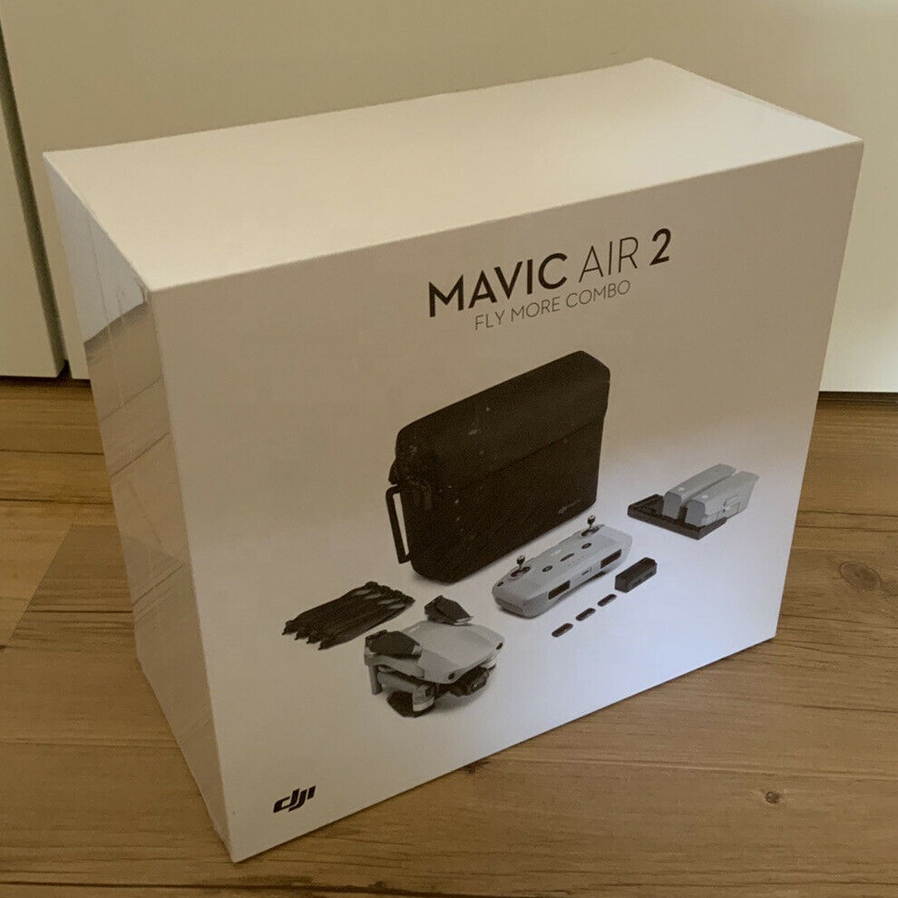 Оптовая продажа, 100% оригинальный и новый герметичный Комплект для DJI Mavic Air 2 Fly More