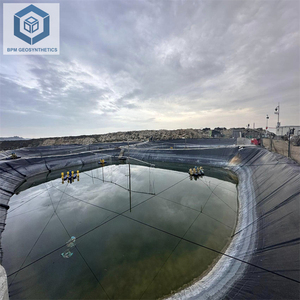 Chất lượng tốt HDPE geomembrane với độ thấm thấp HDPE Pond Liner geomembrane - Product Image 5