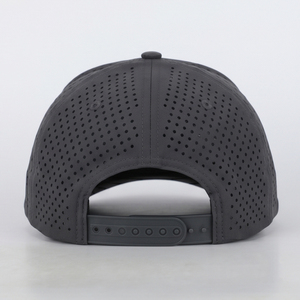 Cappellini da Baseball Impermeabili con Fori Tagliati al Laser, Cappelli Morbidi con Ricamo 3D, MOQ Minimo, Cappellino Perforato Regolabile con Ricamo Piatto per Uomo - Product Image 4