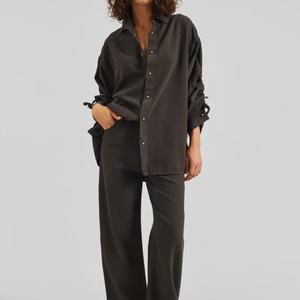 แจ็คเก็ตยีนส์ผู้หญิงคอลเลคชั่นใหม่รับฤดูใบไม้ร่วง  ป้ายไซส์สั่งทำได้  สีสันหลากหลาย  แบบวินเทจ  ติดกระดุม  ผ้าผสมคอตตอน - Product Image 1