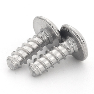 M2 M2.3 M2.6 M3 M3.5 M4 M5 M6 Stainless Steel Phillips Mushroom Head Undercut Thread Forming Rolling <b>Screws</b> - Product Image 4