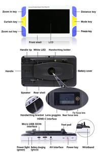 5,0 "HD de pantalla LCD (800X480) mini portátil de mano vídeo lupa para la baja visión SIDA <span class=keywords><strong>RS500</strong></span> - Product Image 5