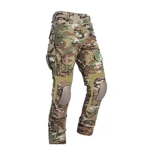 SIVI G3 Upgrade Outdoor G3 Cargo Pantalón impermeable Multicam Caza Camuflaje Pantalones tácticos para hombres