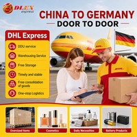 Logistique internationale professionnelle DDU, DHL Express de Chine vers l'Allemagne, transitaire porte-à-porte fiable, fret fiable