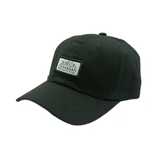 custom logo cap polyester black brand snap back hat baseball hat with logo embroidered