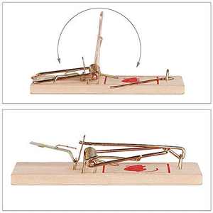 Trappola per topi in legno con Logo personalizzato in legno trappola per topi sensibili al controllo dei parassiti - Product Image 2