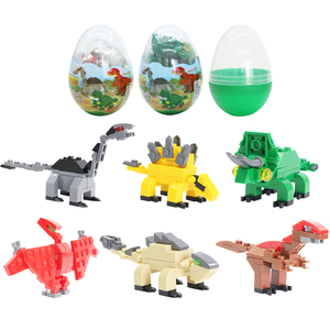 BEFLY - Juguete de Dinosaurio de Plástico para Niños, 73 Piezas, Económico, Promocional, Ecológico, Bloques de Construcción DIY - Product Image 1