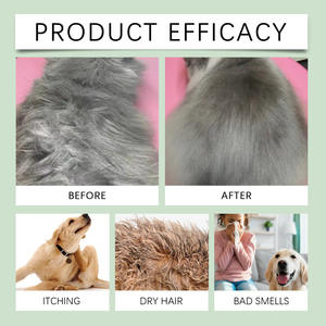 YEGBONG haute qualité chien et <span class=keywords><strong>chat</strong></span> universel 5-en-1 soin plante sérum nourrissant <span class=keywords><strong>Anti</strong></span>-noeud facile à peigner shampooing pour animaux de compagnie - Product Image 3