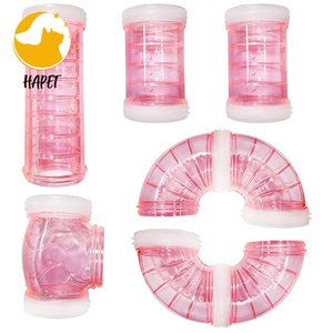 <span class=keywords><strong>Tubos</strong></span> para Hámster WishLotus, Material Transparente, Jaula para Hámster y Accesorios, Juguetes para Hámster para Expandir el Espacio - Product Image 3