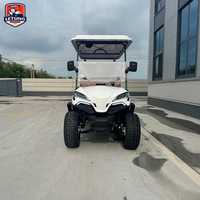 Voiturette de golf électrique 4 places avec batterie au lithium, véhicule tout-terrain certifié CE Letsing
