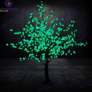 CE Rohs Ngoài Trời Nhân Tạo Trang Trí 3M 5M Thắp Sáng LED Cherry Blossom Tree - Product Image 6
