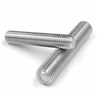 RoHS Compliant 304 Stainless Steel Full Thread Stud Bolt Fasteners Welding Stud Metal Threaded Tie Rod High Quality