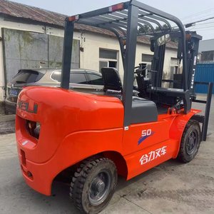 Used Heli 5 Ton Mini Diesel Forklift with Two Stage Mast Hydraulic Stable Performance High Efficiency - Product Image 1