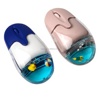 Design créatif Pingouin 3D flottant rechargeable et modèle Bluetooth Souris optique sans fil 2.4G sans fil