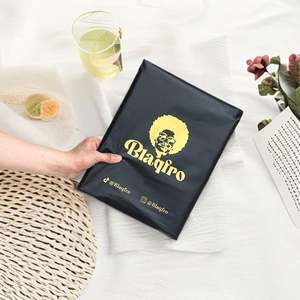 ECO Black for Poly Mailer Custom Logo Printed Courier Bag Quality Shipping and Mailing Bag Envelopes Custom Poly Mailer - Product Image 1