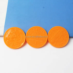 Gros jeu de société personnalisé pièce de jeton en plastique - Product Image 1