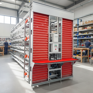 Nouveau système de cages à poulets de type H avec acier galvanisé et garantie de 2 ans pour équipement d'élevage avicole en batterie - Product Image 1