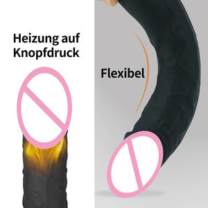 Stimolatore Clitorideo con 10 Potenti Modalità di Vibrazione, <span class=keywords><strong>Sex</strong></span> <span class=keywords><strong>Toy</strong></span> per Adulti con Riscaldamento del Punto G, Dildo Vibratore Anale Realistico in Silicone da 22 cm - Product Image 3