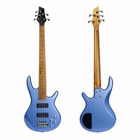 Deviser Factory 5-String 24 Fret Steel Round Frets Electric Bass Guitar for Music Store