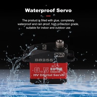 CYS CYS-S8255 Servo numérique métallique sans noyau pour micro-aile fixe, couple de 8,5 kg, alimenté par batterie, pour voiture RC