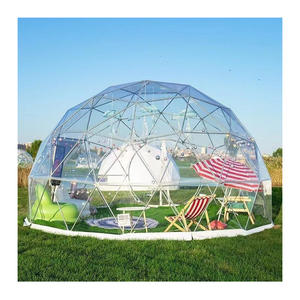 เต็นท์ PC ทรงกลมโดมใสทันสมัยหรูหราสี่ฤดูกันน้ำได้เต็นท์สำหรับบ้านรีสอร์ทตั้งแคมป์ในทะเลทราย - Product Image 4