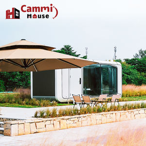 Casa Modular Tipo Cápsula Cammi House, Contenedor Prefabricado de Acero, Diseño Contemporáneo, Dormitorio para <span class=keywords><strong>2</strong></span> Personas, Ecológica - Product Image 1