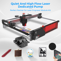 Pompe à air assistée par laser TWOTREES 30L/min, compresseur d'air pour machine de gravure laser TTS-55 TTS-10 TS2, vitesse réglable, faible bruit
