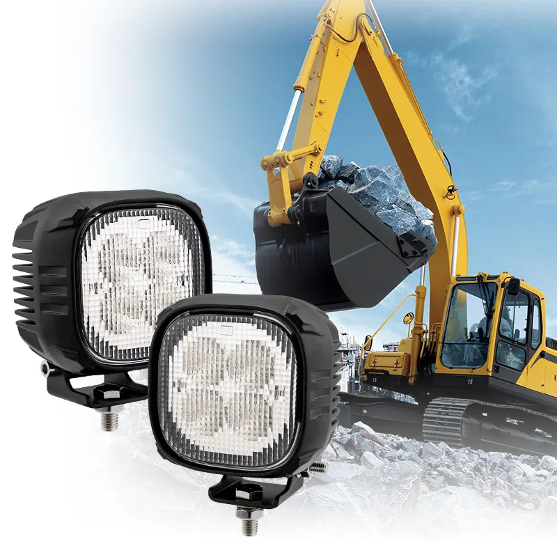 Tuff Plus Ip69K Led Tractors Light Led Auto Headlight For Off-Road Vehicles Forklifts Tractors Trucks Led Work Light