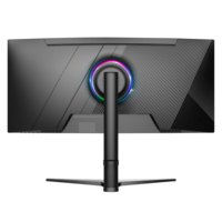 Moniteur de jeu à écran incurvé de 34 pouces 144Hz HDR Moniteur PC ultra large Taux de rafraîchissement élevé pour une utilisation sur PC de bureau
