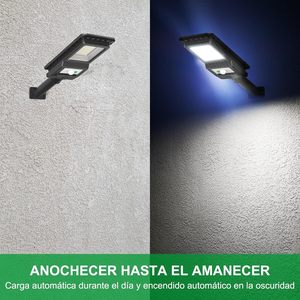 Solar Powered 156LED Flood <b>Lights</b> 1000LM <b>Motion</b> <b>Sensor</b> IP65 Waterproof LED Lamp for Yard Garden Villa Commercial Outdoor Use - Product Image 6