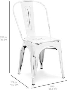 ¿Viejo cuero Industrial de comedor de Metal lado sillas <span class=keywords><strong>tolix</strong></span>. Sillas, sillas de metal - Product Image 5