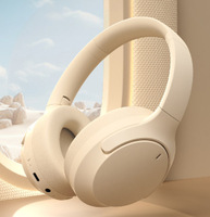Headset Nirkabel ANC Bluetooth 5.4 Driver Peredam Kebisingan Kuat Daya Tahan Baterai Lama Headphone Bluetooth Over Ear