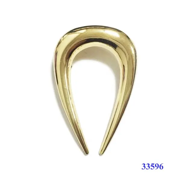 Hot sales gold plated metal shoe buckles and accessories for shoe