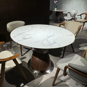 Nuevo estilo, mesa de té de nogal negro norteamericano, mesa de té de madera maciza, mesa sencilla y de gama alta - Product Image 6