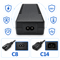 Alimentation électrique fiable certifiée GS TUV CE FCC, prise EU, 72W 24V 3A, multi-protection, adaptateur de bureau pour bande LED, moniteur