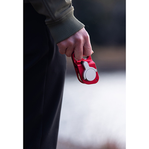 Carrete de Pesca Portátil de Tamaño Compacto, Color Rojo, Accesorios para Pesca de Trucha y Carpa - Product Image 1