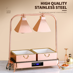 Vincitori attrezzature per la ristorazione commerciale martellata scaldabalini lampada riscaldante di lusso - Product Image 5
