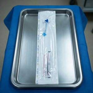 ชุดอุปกรณ์ตรวจ HSG แบบใช้แล้วทิ้งชนิดใช้มือ  สายสวนสำหรับตรวจ Hysterosalpingogram ขนาด 5 Fr 7 Fr  แบบปลอดเชื้อ บรรจุภัณฑ์แยกชิ้น สำหรับการตรวจ HSG และ SSG - Product Image 3